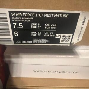 Nike Air Force One gently used size 7.8